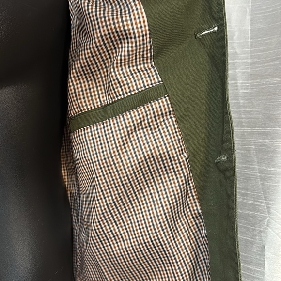 FAShION Classical Style Vogue Lined Army Green Button Up Women’s XL Jacket - Picture 8 of 8